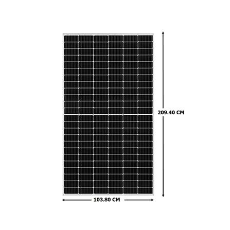 แผงโซลาร์เซลล์ 450 วัตต์ MONO HALF CELL P-TYPE OSDA_7