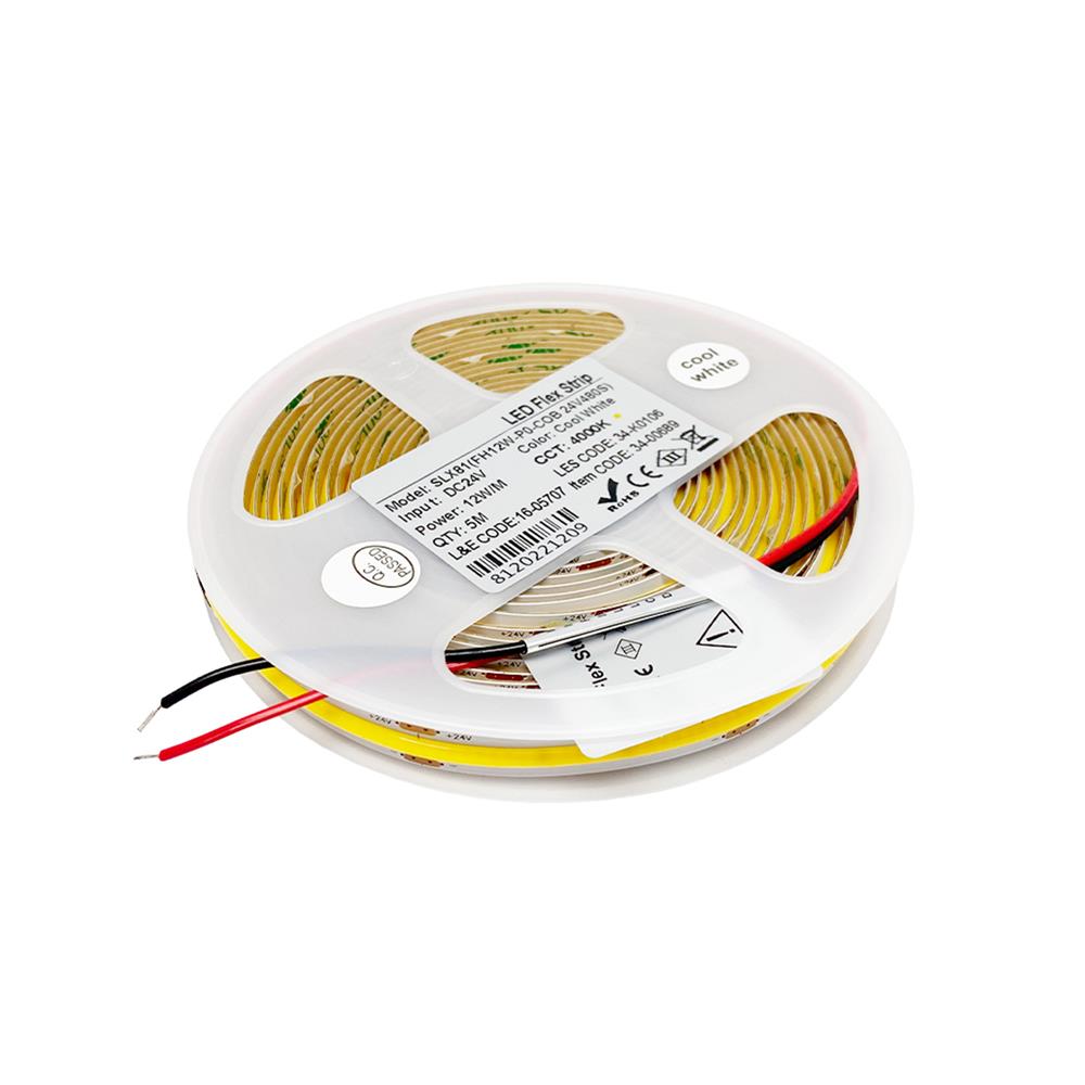 ไฟเส้น LED L&E 12 วัตต์ IP20 5 เมตร COOL WHITE