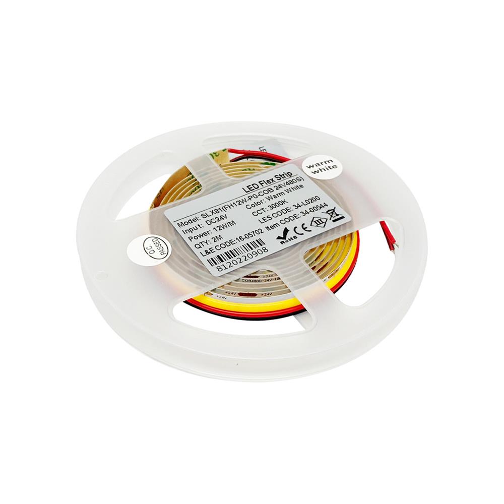 ไฟเส้น LED L&E 12 วัตต์ IP20 2 เมตร WARM WHITE