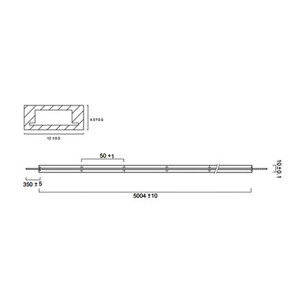 ไฟเส้น LED L&E 12 วัตต์ IP65 5 เมตร WARM WHITE_5