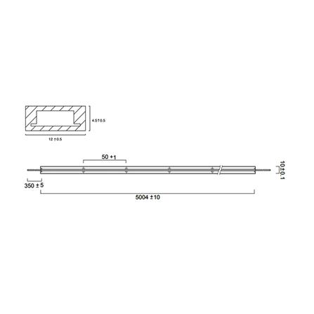 ไฟเส้น LED L&E 12 วัตต์ IP65 2 เมตร DAYLIGHT_5