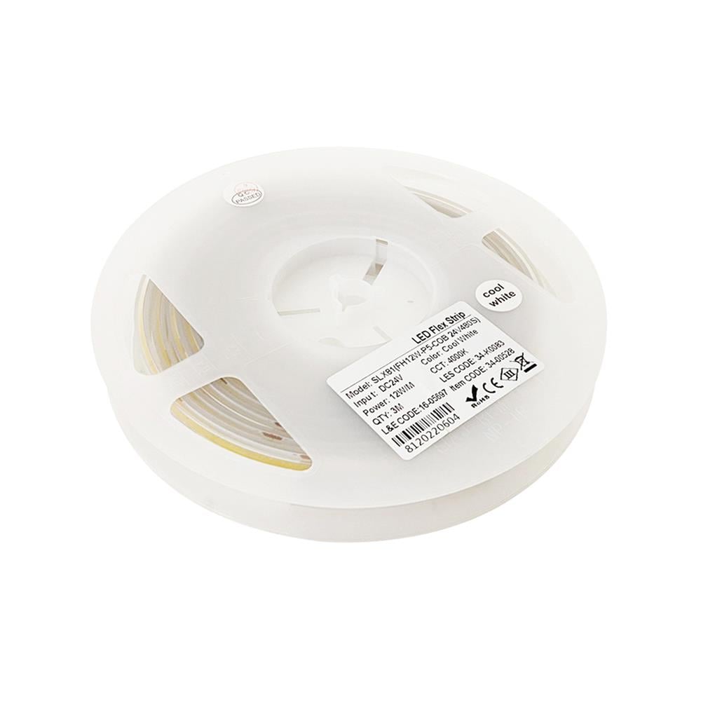 ไฟเส้น LED L&E 12 วัตต์ IP65 3 เมตร COOL WHITE