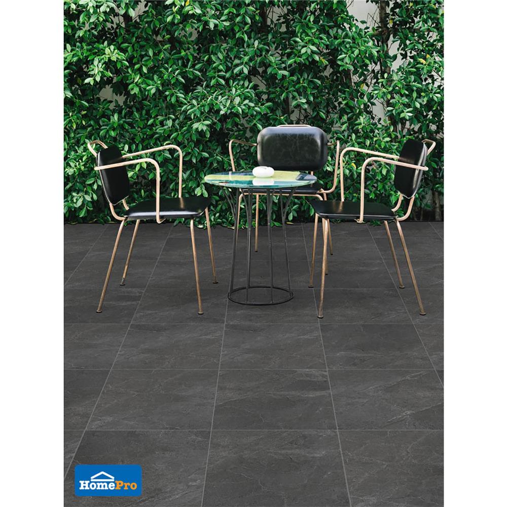 กระเบื้องพื้น 16x16 นิ้ว COTTO เออร์บาน่า ดำ PM 0.96 ตร.ม.