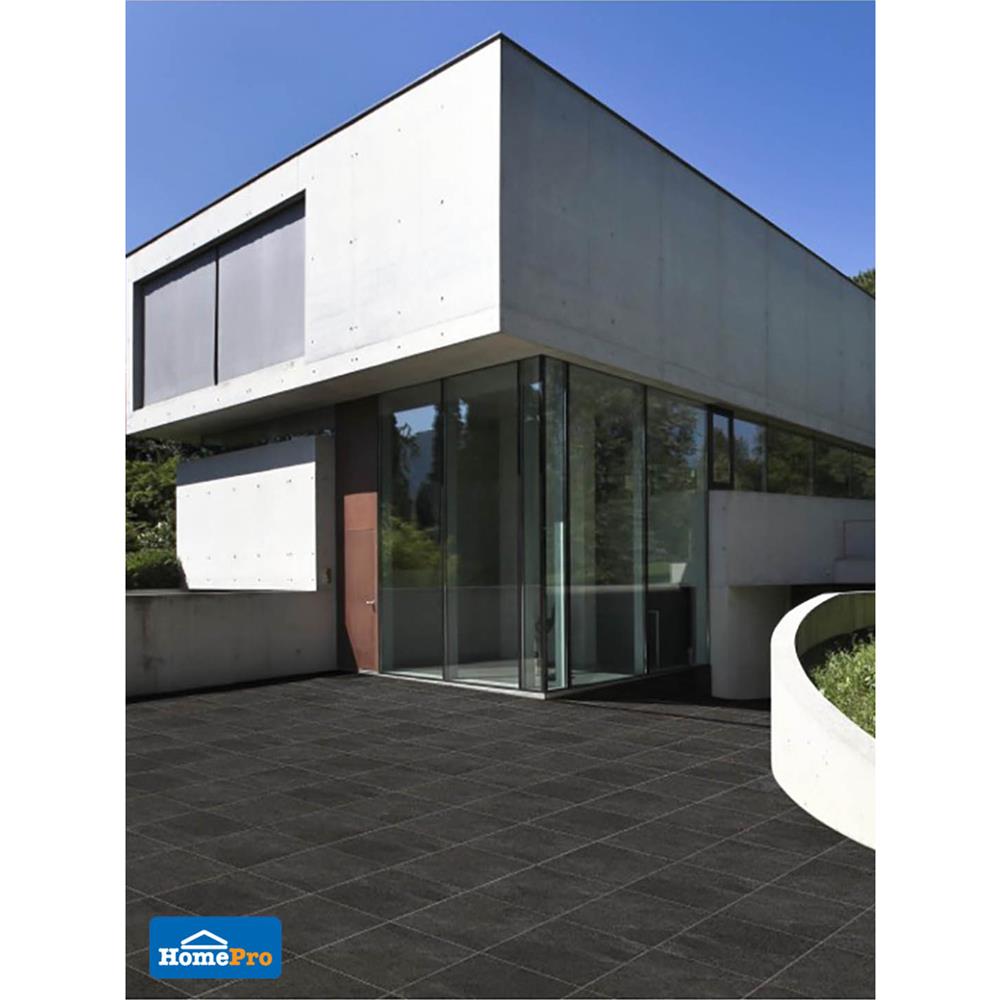 กระเบื้องพื้น 16x16 นิ้ว COTTO เออร์บาน่า ดำ PM 0.96 ตร.ม.