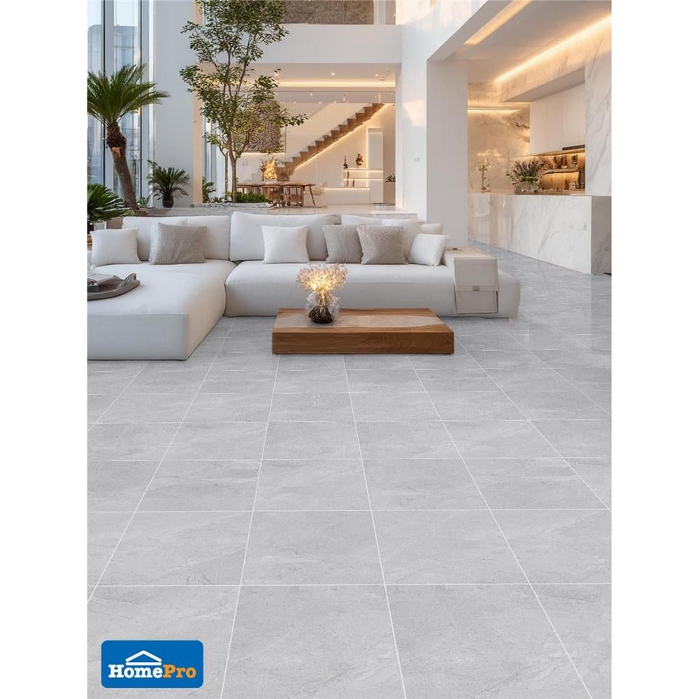 กระเบื้องพื้น 16x16 นิ้ว COTTO เออร์บาน่า เทา PM 0.96 ตร.ม.