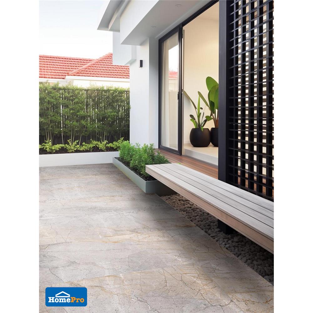 กระเบื้องพื้น 60x120 ซม. TARA ฟูจิอิ เทา A 1.43M2
