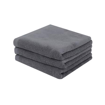 ผ้าขนหนู HOME LIVING STYLE 15X30 นิ้ว สี GREY แพ็ก 3 ชิ้น