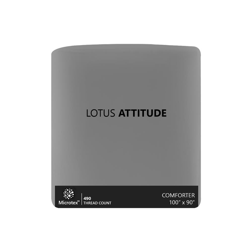 ชุดผ้าปูที่นอน 5 ฟุต 6 ชิ้น LOTUS ATTITUDE NORDEN สี GRA