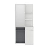 โต๊ะเครื่องแป้ง SB FURNITURE PEARLY 19208230 80 ซม. สีขาว