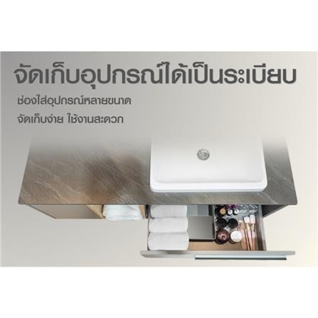 อ่างล้างหน้าเคาน์เตอร์ MOYA VC-2201 สีเทา_8