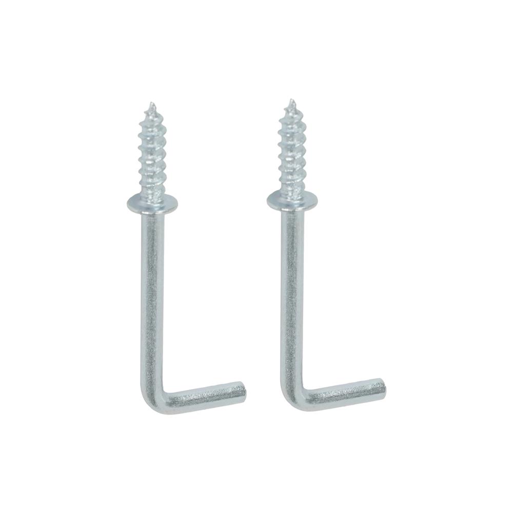 สกรูหัวห่วงตัวแอล DEXZON 1 นิ้ว (แพ็ก 10 ชิ้น)