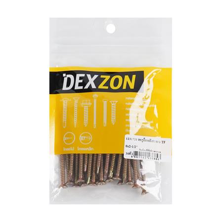 สกรูยึดหลังคา TF DEXZON 8x2-1/2 นิ้ว (แพ็ก 30 ชิ้น)_2