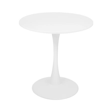 โต๊ะอาหารกลม FURDINI CLIFT WHITE A สีขาว