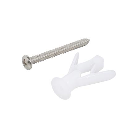 พุกผีเสื้อพร้อมสกรู DEXZON 7x1-1/2 นิ้ว (แพ็ก 20 ชิ้น)_0