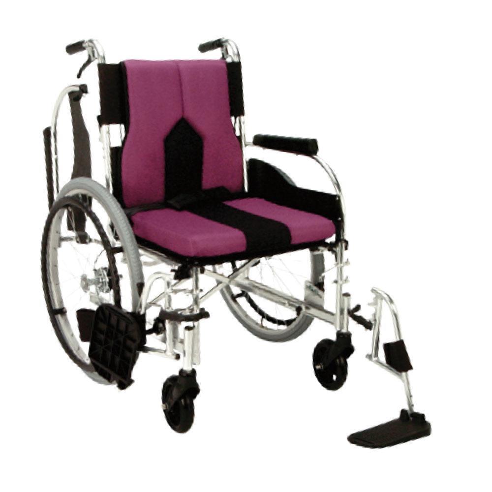 รถเข็นวีลแชร์ ICHIGO-ICHIE KC-2PU สีแดงเข้ม