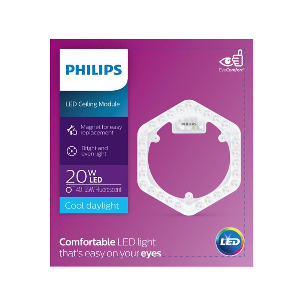 หลอด LED PHILIPS CEILING MODULE 20 วัตต์ DAYLIGHT