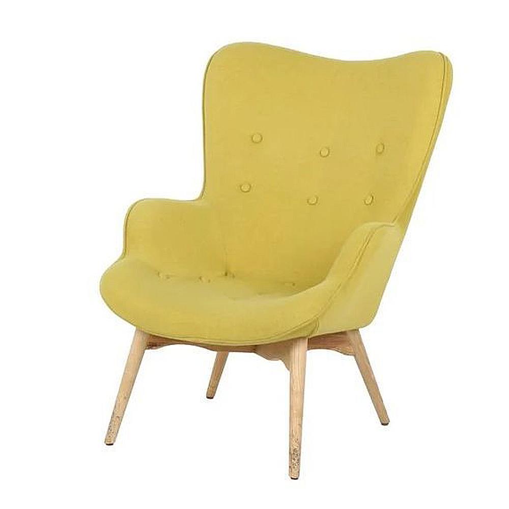 อาร์มแชร์ SB FURNITURE JIJI 19101766 สีเหลือง