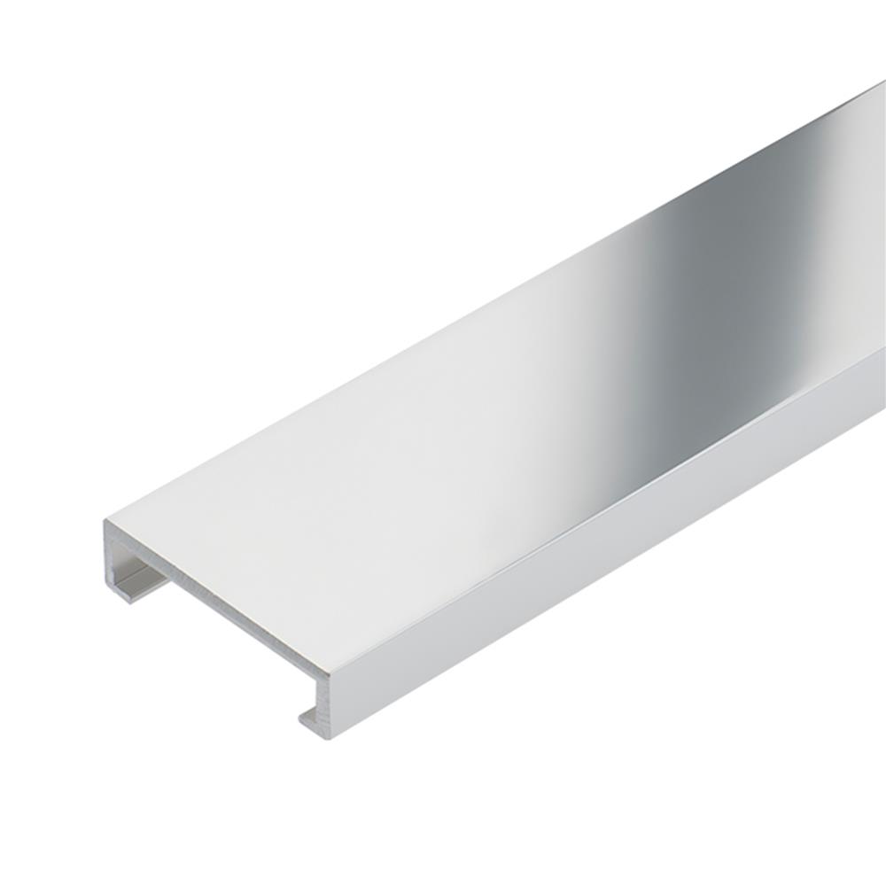 กรุยเชิงอะลูมิเนียม DP DBA402001 4 ซม. 2 ม. สีเงิน