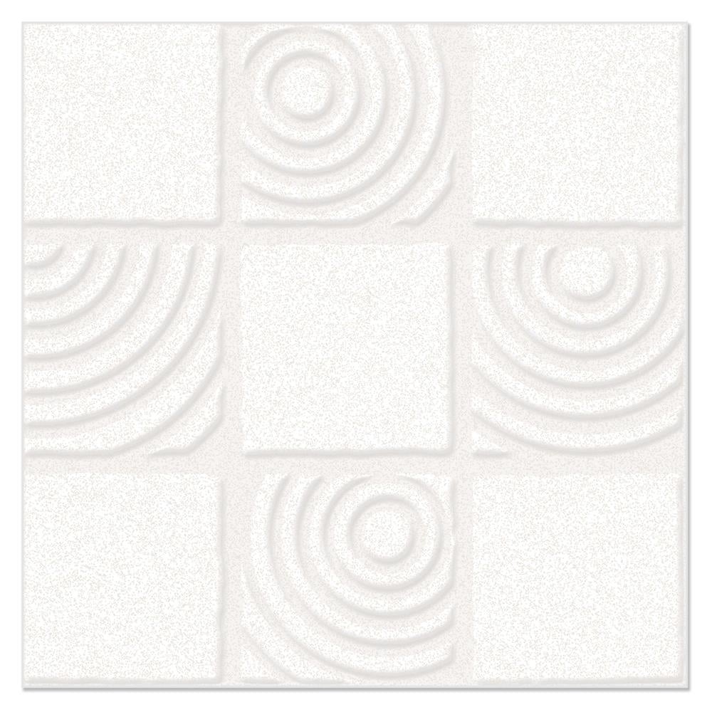 กระเบื้องพื้น 8X8 นิ้ว DURAGRES อลาโน่ ขาว A 1 ตร.ม.