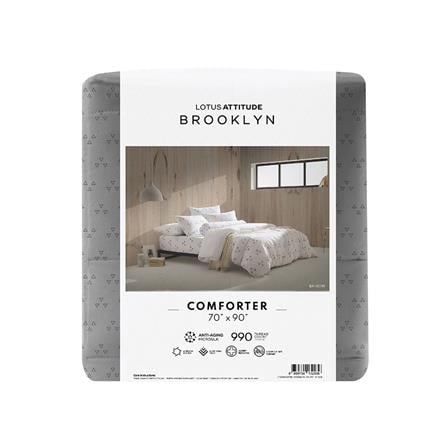 ชุดผ้าปูที่นอน 3.5 ฟุต 4 ชิ้น LOTUS BROOKLYN BR-03W_6