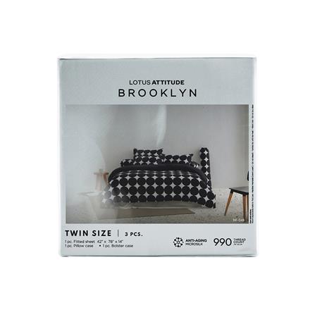 ชุดผ้าปูที่นอน 3.5 ฟุต 3 ชิ้น LOTUS BROOKLYN BR-04B_4