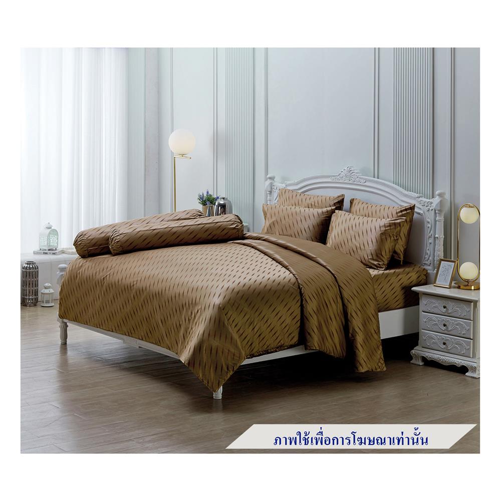 ชุดผ้าปูที่นอน 6 ฟุต 5 ชิ้น JESSICA JACQUARD 21039-QS768