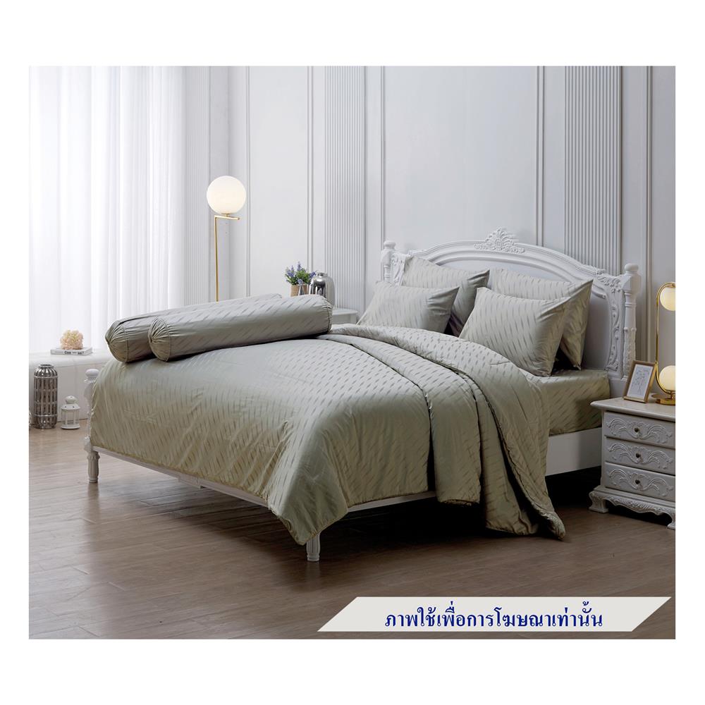 ชุดผ้าปูที่นอน 6 ฟุต 5 ชิ้น JESSICA JACQUARD 21039-QS768-1