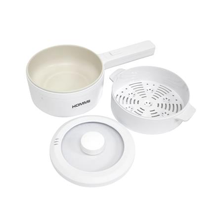 หม้ออเนกประสงค์ HOMMII HSH-18 สีขาว 2 ลิตร_2