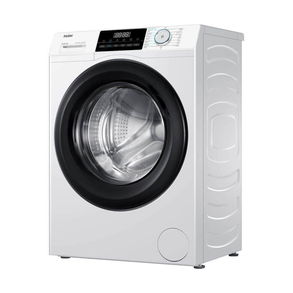 เครื่องซักผ้าฝาหน้า HAIER HW80-BP12929A 8 กก. 1200RPM อินเวอร์เตอร์ สีขาว