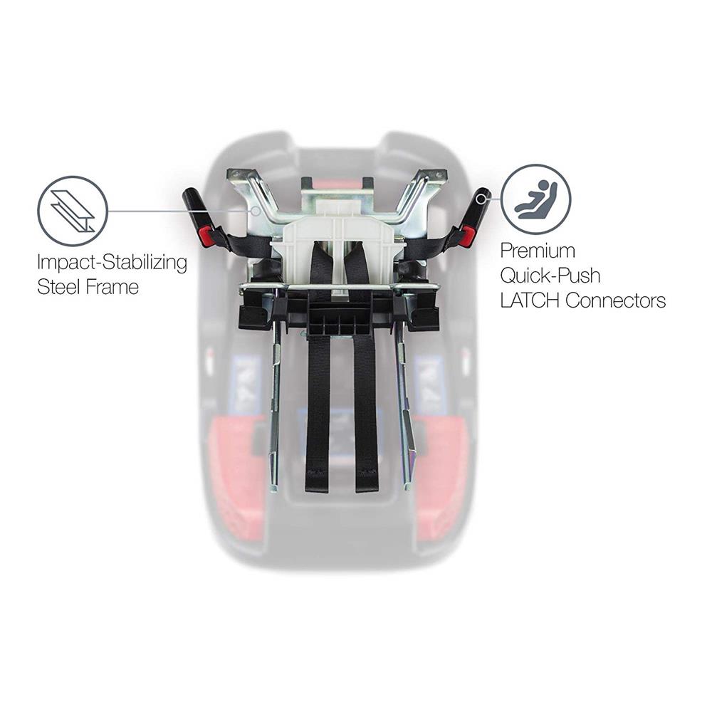 คาร์ซีทกระเช้า BRITAX BSAFE ULTRA สี STAINLESS (STAY CLEAN)