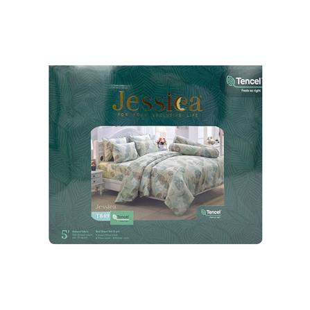 ชุดผ้าปูที่นอน 5 ฟุต 5 ชิ้น JESSICA TENCEL 20165-T849_3