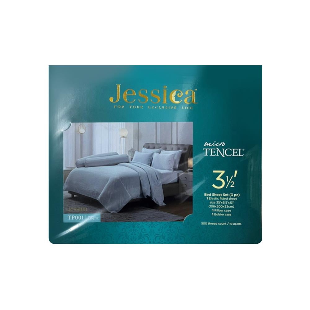 ชุดผ้าปูที่นอน 3.5 ฟุต 3 ชิ้น JESSICA T-SOLID 21071-TP001