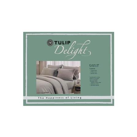 ชุดผ้าปูที่นอน 6 ฟุต 5 ชิ้น TULIP DELIGHT 60056-DL562_3