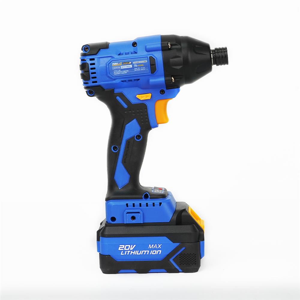 ชุดไขควงกระแทกและเครื่องเจียรไร้สาย (พร้อมแบตเตอรี่และแท่นชาร์จ) PUMA PM-223BL+PM490BL 20 โวลต์