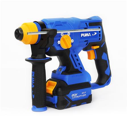 ชุุดสว่านโรตารี่และเครื่องเจียรไร้สาย (พร้อมแบตเตอรี่และแท่นชาร์จ) PUMA PM-260BL+PM-490BL 20 โวลต์_1