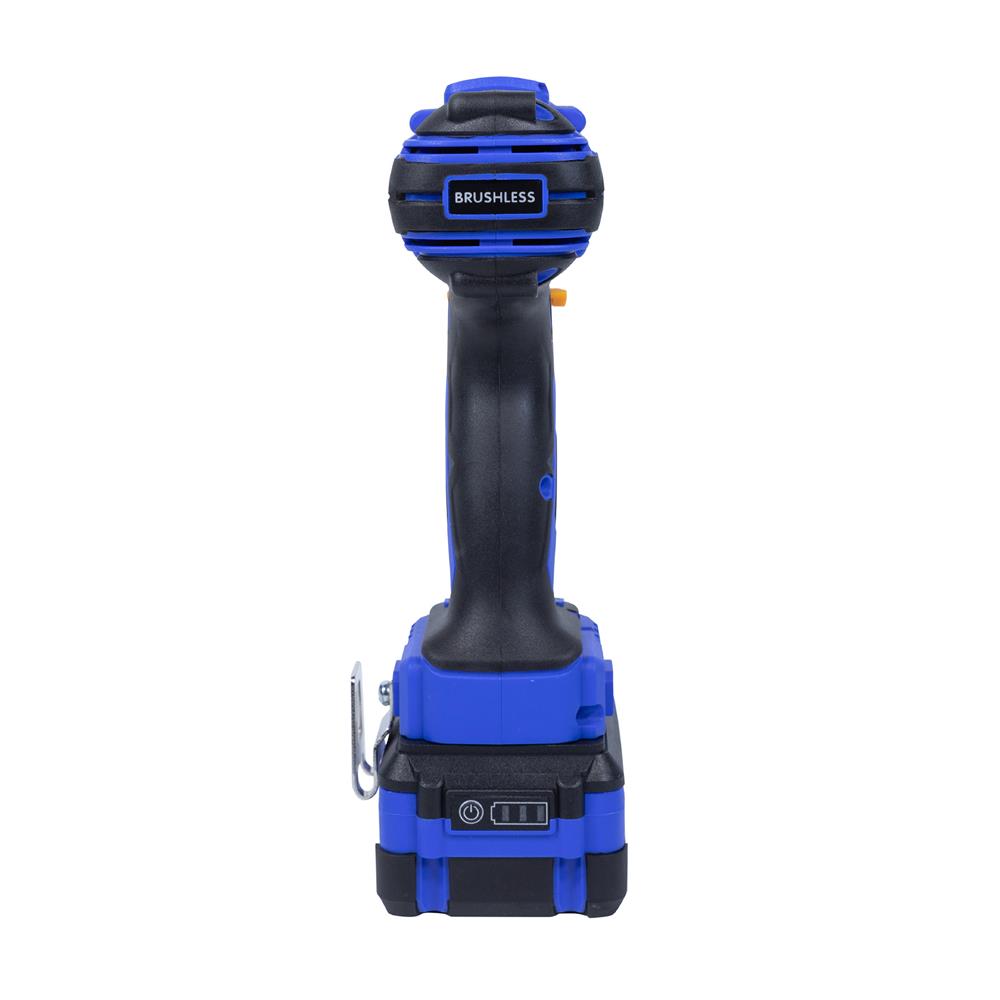 ชุดสว่านกระแทกและเครื่องเจียรไร้สาย (พร้อมแบตเตอรี่และแท่นชาร์จ) PUMA PM280+PM490BL 20 โวลต์