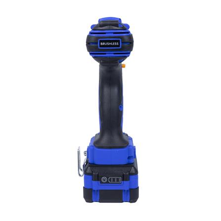 ชุดสว่านกระแทกและเครื่องเจียรไร้สาย (พร้อมแบตเตอรี่และแท่นชาร์จ) PUMA PM280+PM490BL 20 โวลต์_4