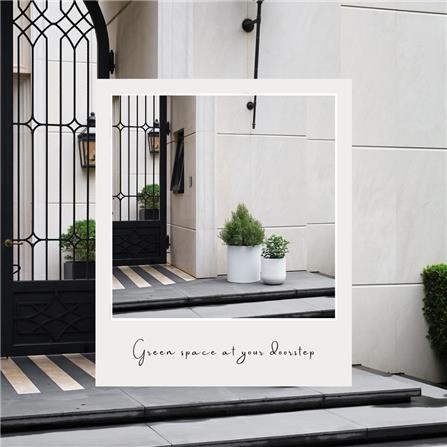 กระถางพลาสติก GREENSPACE CURVE 32 ซม. สีขาว_2
