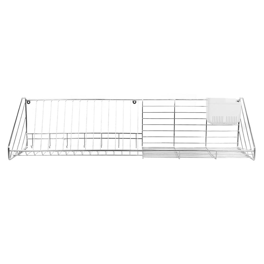 ชั้นคว่ำจานสเตนเลสติดผนัง 90 ซม. KECH NAPA