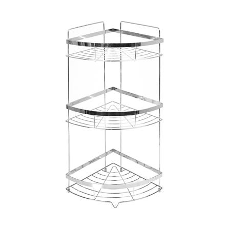 ชั้นเข้ามุมโครเมียม 3 ชั้น ME LIVING CROMO 22x22x52 ซม._2