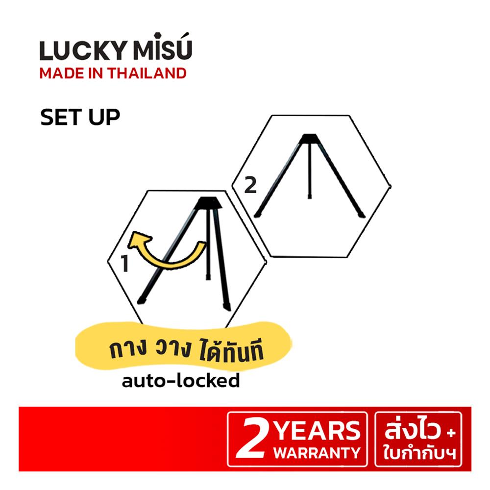พัดลมอุตสาหกรรม 18 นิ้ว LUCKY MISU LM289 สีดำ