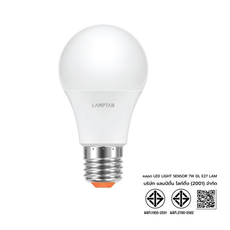 หลอด LED LAMPTAN LIGHT SENSOR 7 วัตต์ DAYLIGHT E27_9