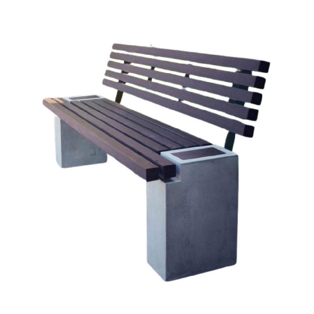 ม้านั่ง BUA DESIGN BUA STONE 2.5 ECO WOOD สีไม้โอ๊ค