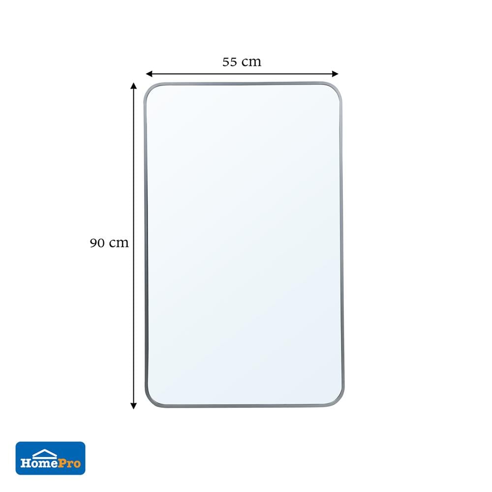 กระจกเงาตกแต่ง MOYA GR-SQ002 55X90 ซม.