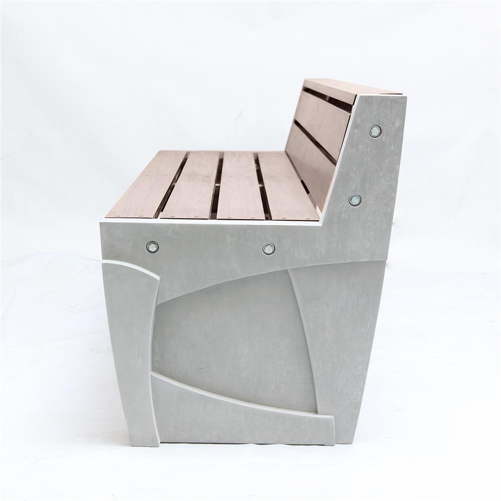 ม้านั่งสนาม BUA DESIGN BLOOM ECO WOOD สีโอ๊ค