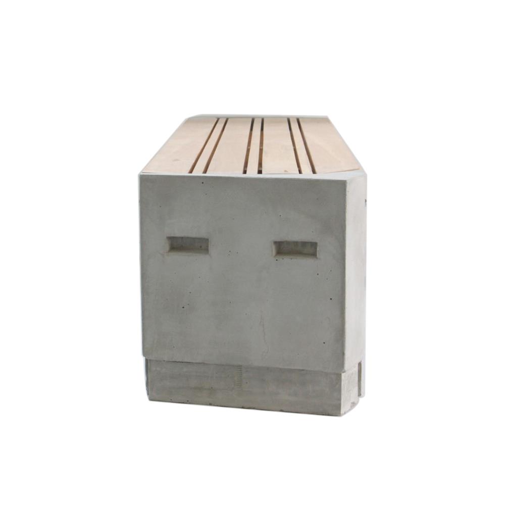 ม้านั่งสนาม BUA DESIGN BUA STONE1.5 ECO WOOD สีไม้ธรรมชาติ