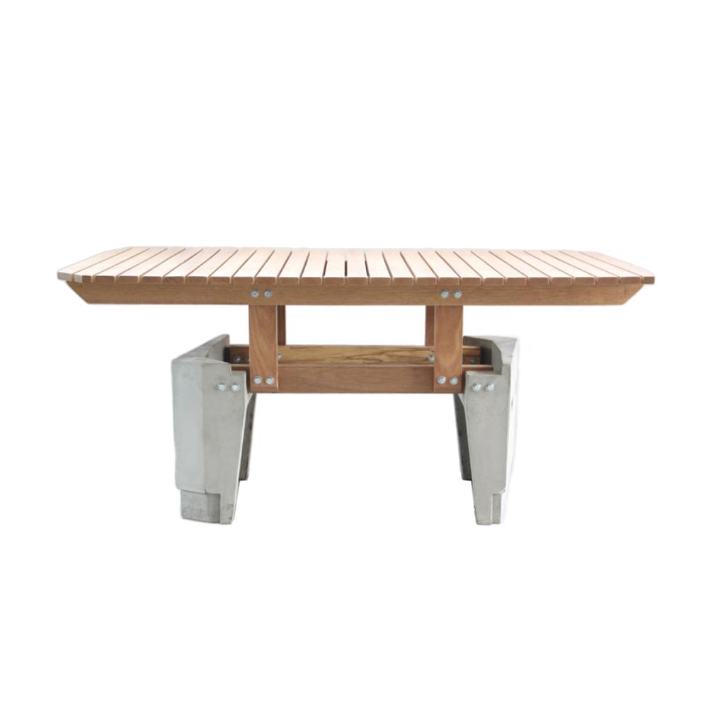 โต๊ะสนาม BUA DESIGN BUA STONE1.0 TABLE ECO WOOD 150 ซม. สีไม้ธรรมชาติ