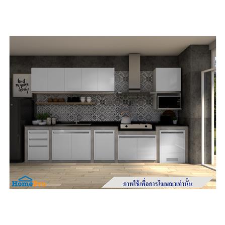 ตู้แขวนเดี่ยวบานกระจกเปิดซ้าย STARMARK BLANCE W4060G L GWH V1 สีขาว_2