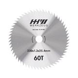 ใบมีดตัดหญ้าวงเดือน HHW 60 ฟัน 9 นิ้ว