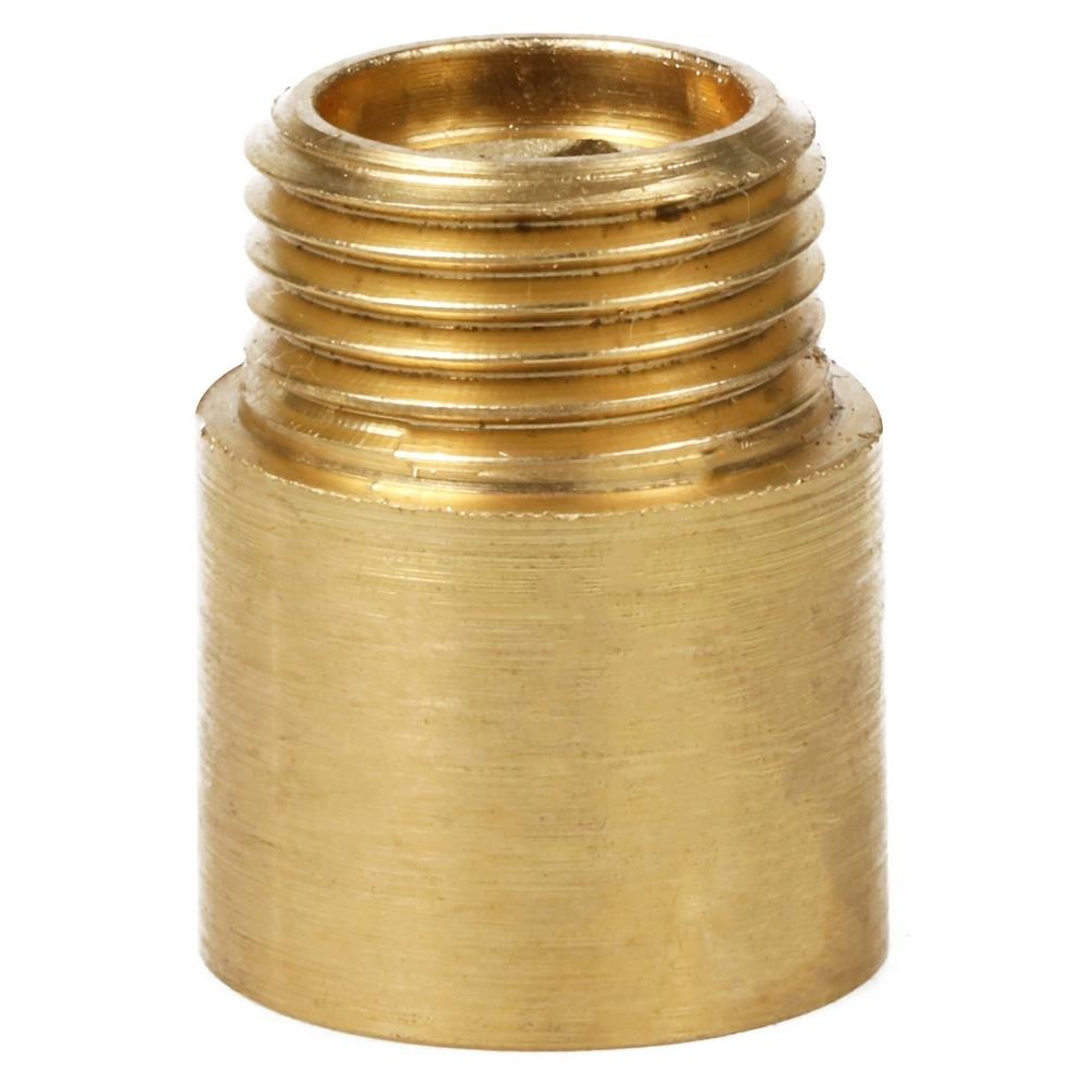 ข้อต่อหกเหลี่ยมในทองเหลือง CITY 1/2 นิ้ว x 20 มม. สีบรอนซ์เงิน